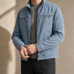 Bracken Utility Jacket in Denim Blue