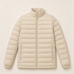 Drift Down Jacket in Cream