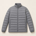 Drift Down Jacket in Grey