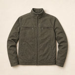 Flint Utility Jacket in Olive Green