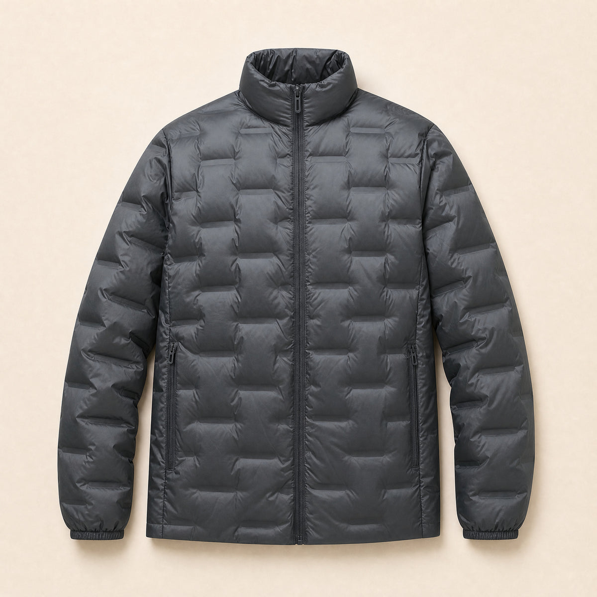 Solstice Seamless Down Jacket in Gray