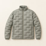 Solstice Seamless Down Jacket in Sage Green