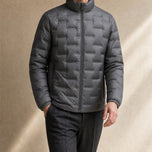 Zenith Seamless Down Jacket in Gray